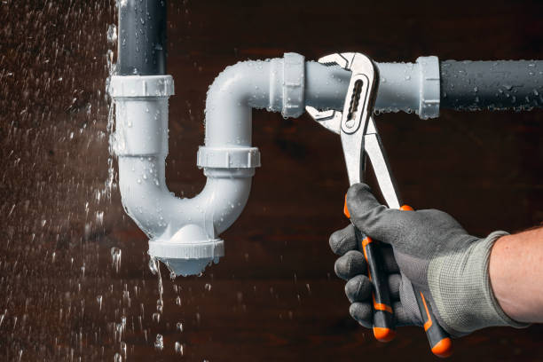 Professional Water Line Repair technician working in Sparrows Point, MD